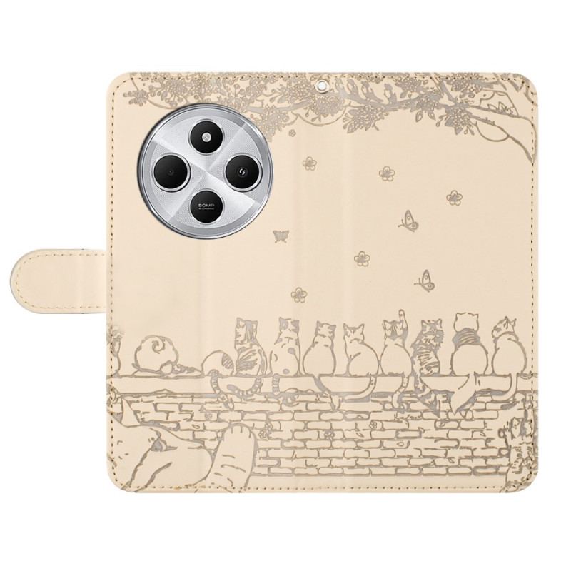 Skyddsfodral Poco C75 Katter Med Rem