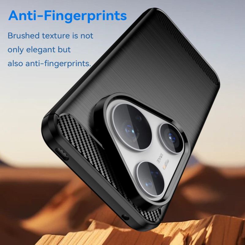 Skal Huawei Pura 80 Pro Borstad Kolfiber