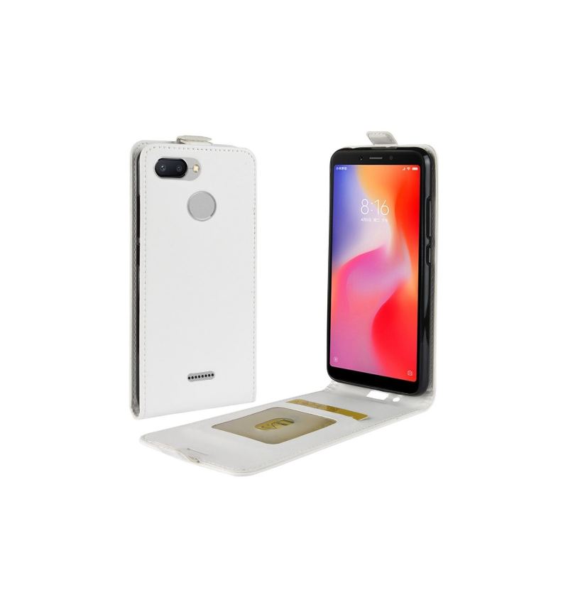 Fodral För Xiaomi Redmi 6 Folio-fodral Vertikal Konstläder