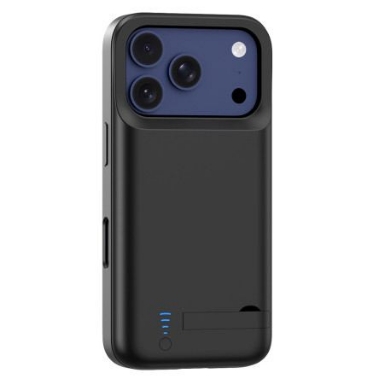 5000mah Externt Batterifodral För iPhone 17 Pro Med Inbyggt Stativ
