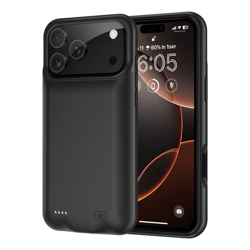 6000mah Externt Batterifodral För iPhone 17 Pro