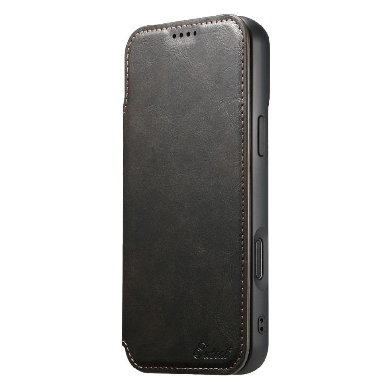 Fodral För iPhone 17 Pro Magsafe-kompatibel Lädereffekt