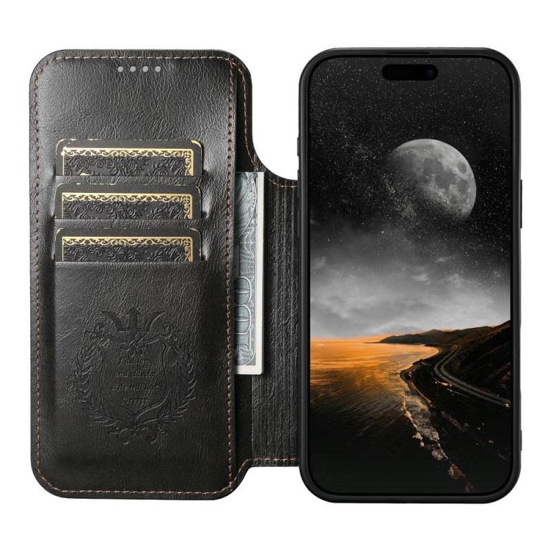 Fodral För iPhone 17 Pro Magsafe-kompatibel Lädereffekt