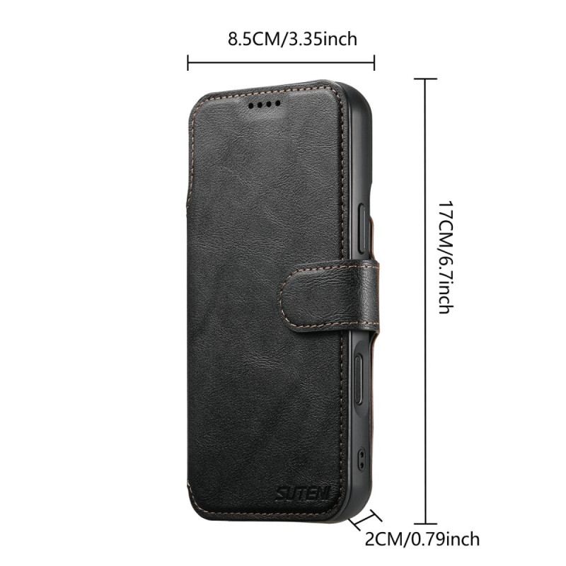 Fodral iPhone 17 Pro Magnetisk Med Retro Avtagbart Fodral