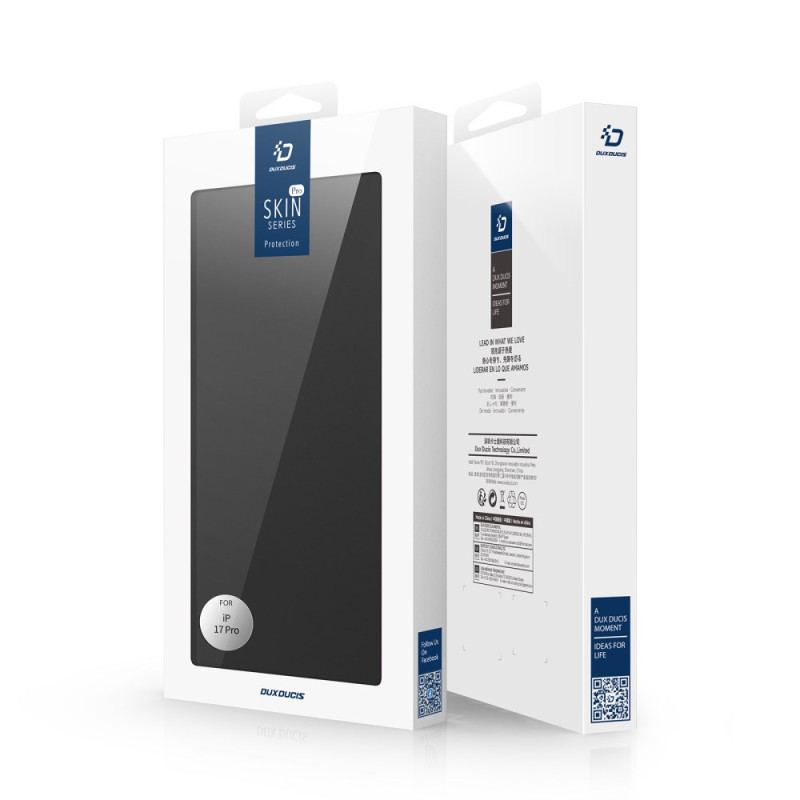 Folio-fodral För iPhone 17 Pro Skin Pro Series Dux Ducis