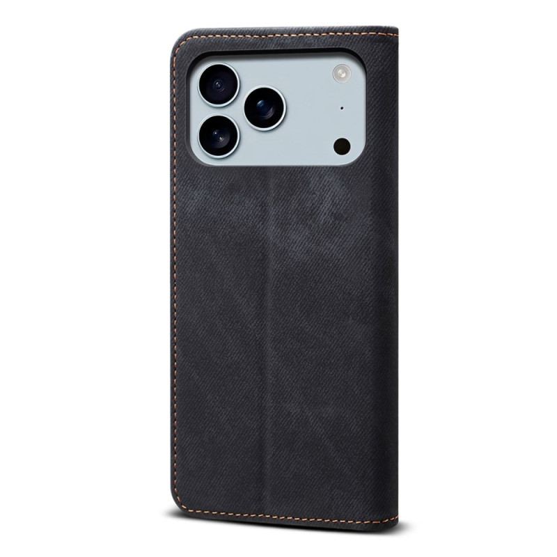 Folio-fodral iPhone 17 Pro Denimtyg