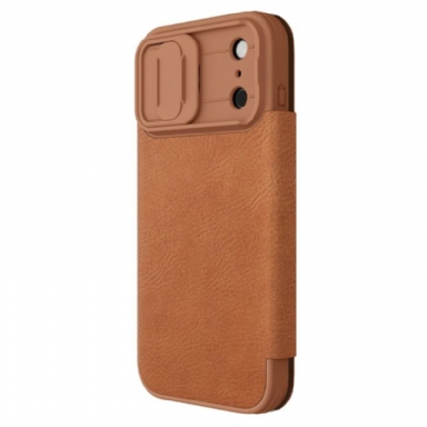 Folio-fodral iPhone 17 Pro Qin Pro-serien Nillkin