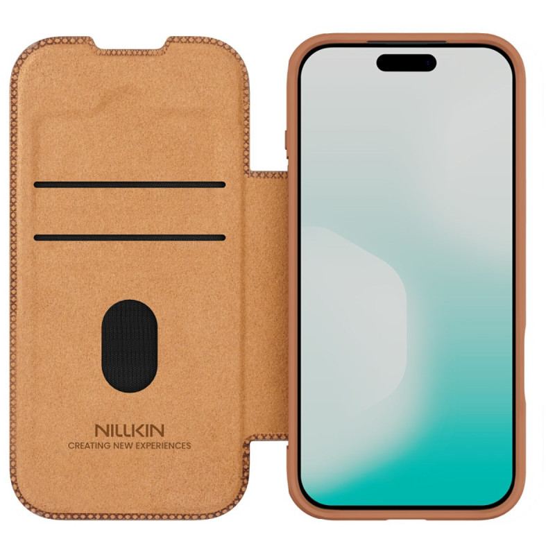 Folio-fodral iPhone 17 Pro Qin Pro-serien Nillkin