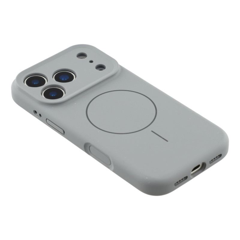 Skal För iPhone 17 Pro Magsafe Hybrid Med Mikrofiberfoder