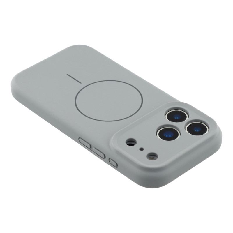 Skal För iPhone 17 Pro Magsafe Hybrid Med Mikrofiberfoder