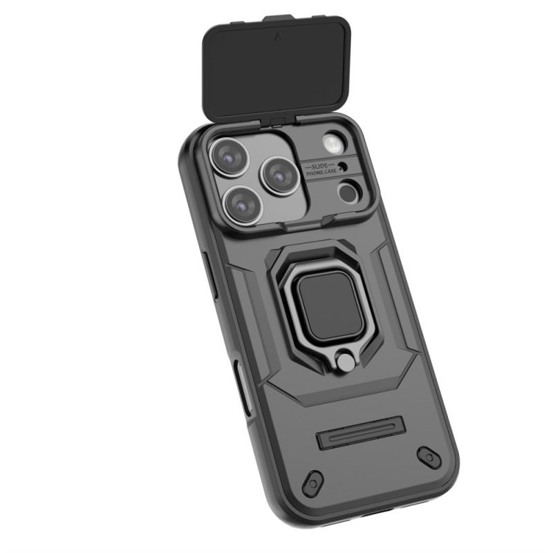 Skal För iPhone 17 Pro Ringfodral Med Linsskydd