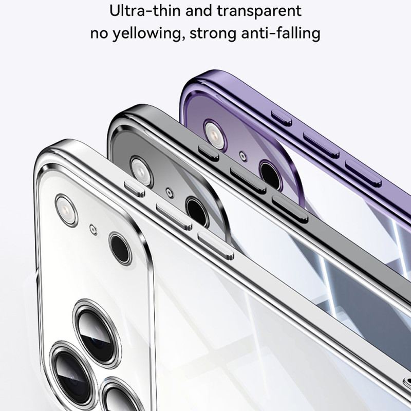 Skal För iPhone 17 Pro Transparent Med Handledsrem