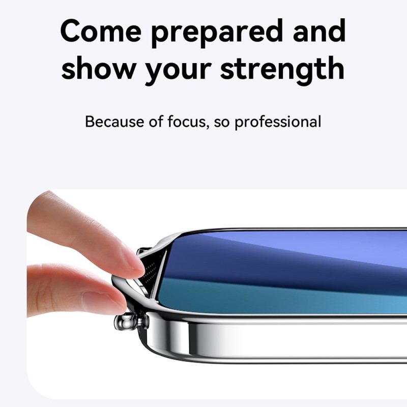 Skal För iPhone 17 Pro Transparent Med Handledsrem