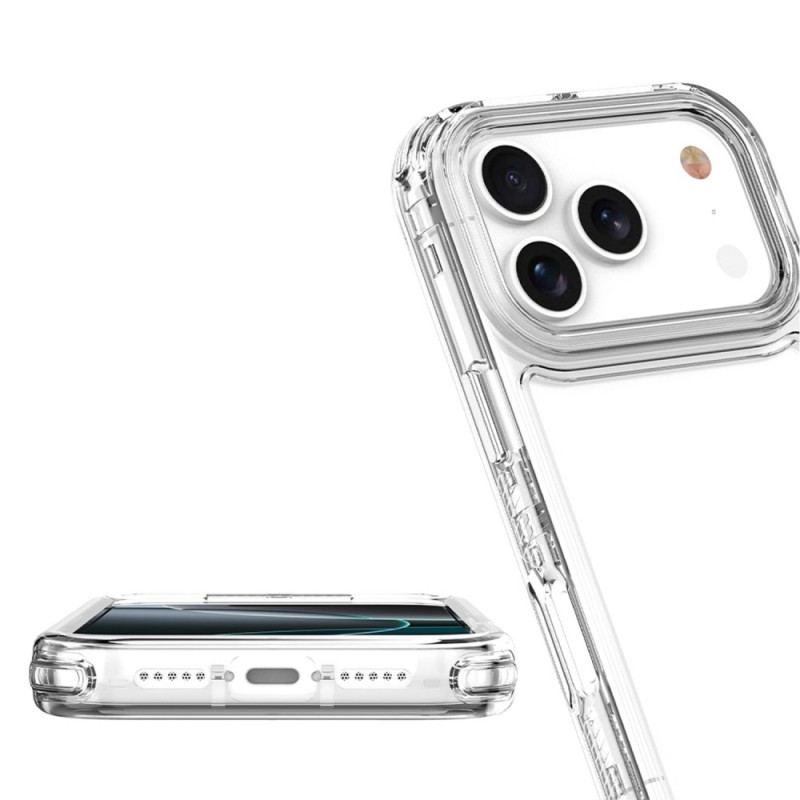 Skal För iPhone 17 Pro Transparent Tre-i-ett