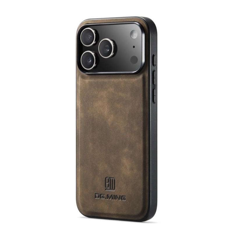 Skal iPhone 17 Pro Dg.ming Lädereffekt