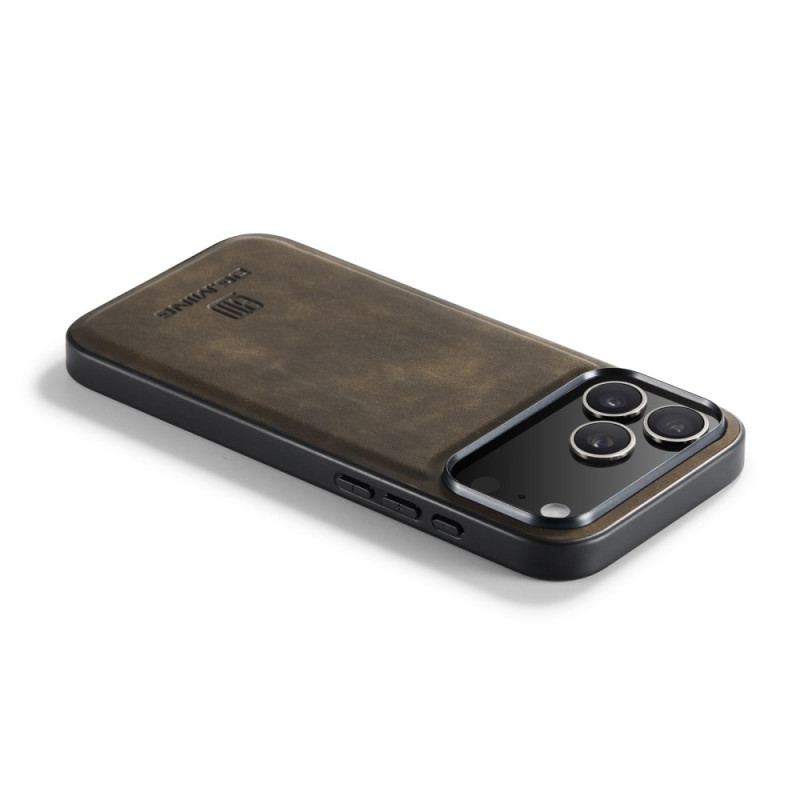 Skal iPhone 17 Pro Dg.ming Lädereffekt