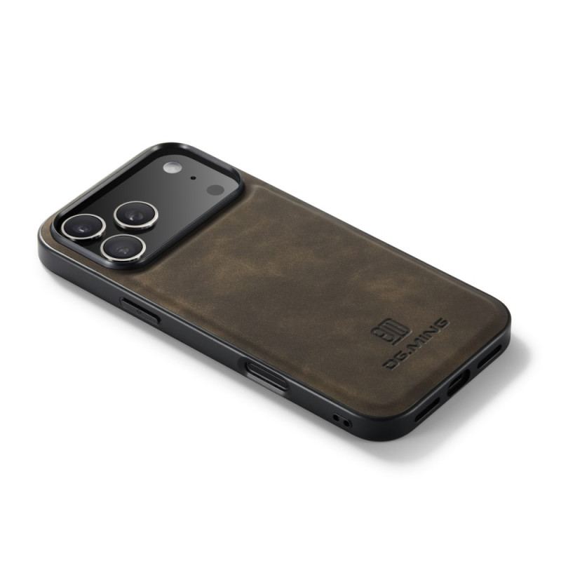 Skal iPhone 17 Pro Dg.ming Lädereffekt