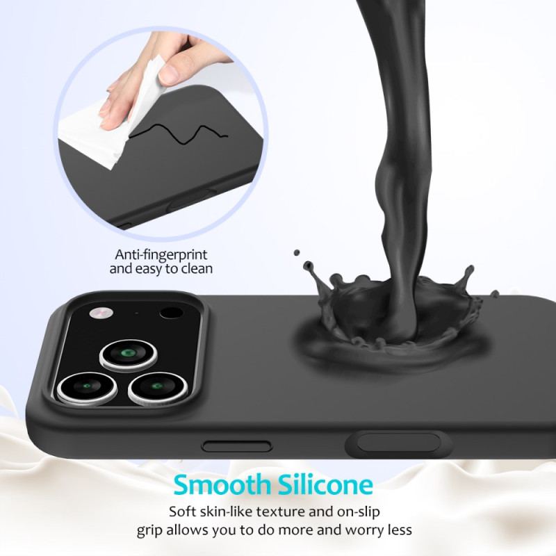 Skal iPhone 17 Pro Flytande Silikon