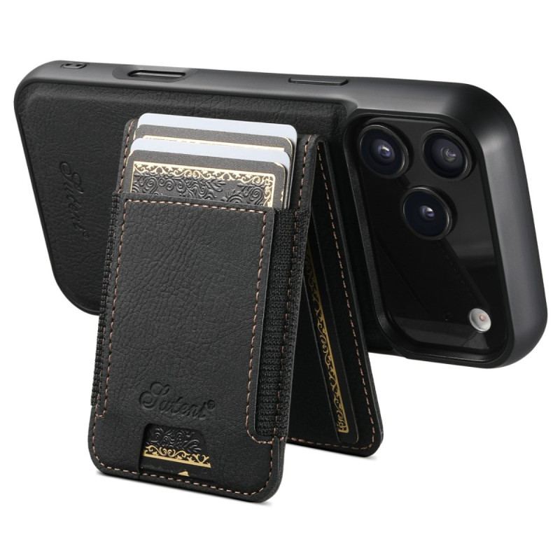 Skal iPhone 17 Pro Magsafe 2-i-1-avtagbar Korthållare