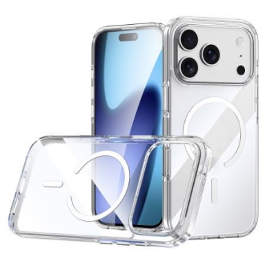 Skal iPhone 17 Pro Magsafe-kompatibel Genomskinlig