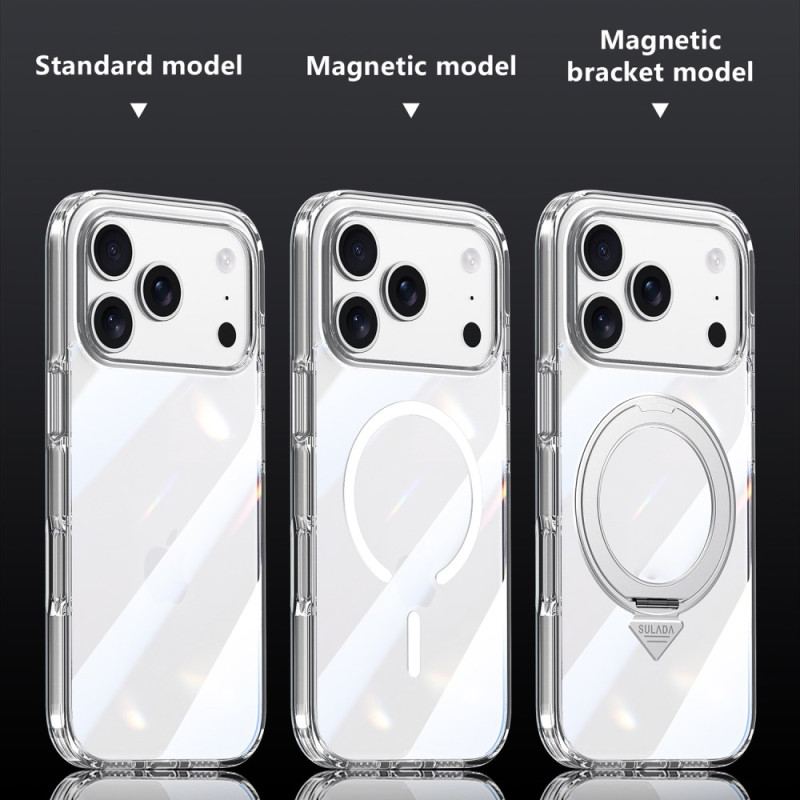 Skal iPhone 17 Pro Magsafe-kompatibel Genomskinlig