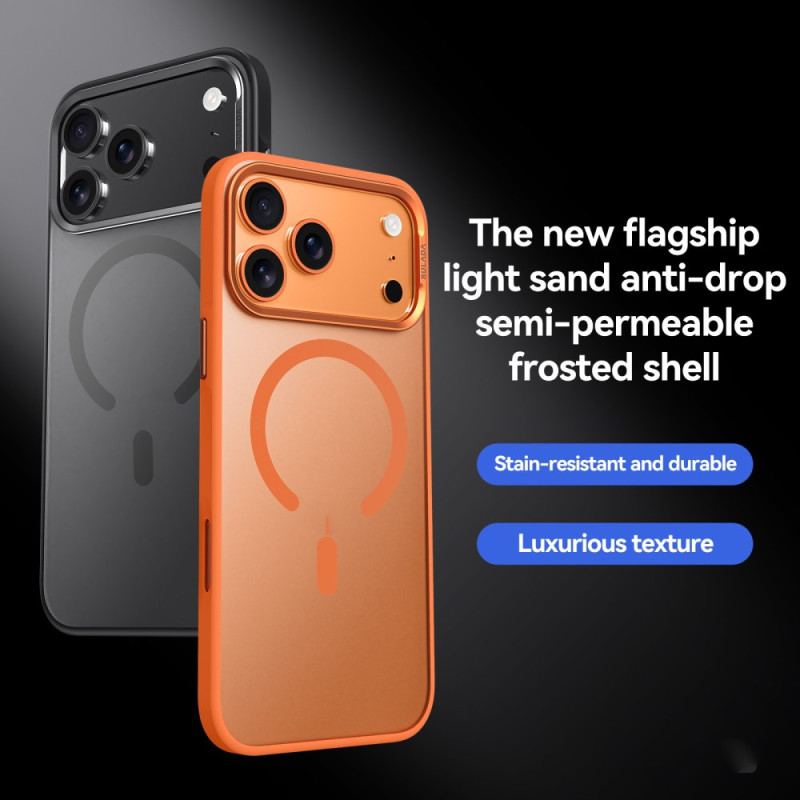 Skal iPhone 17 Pro Magsafe-kompatibel Halvtransparent