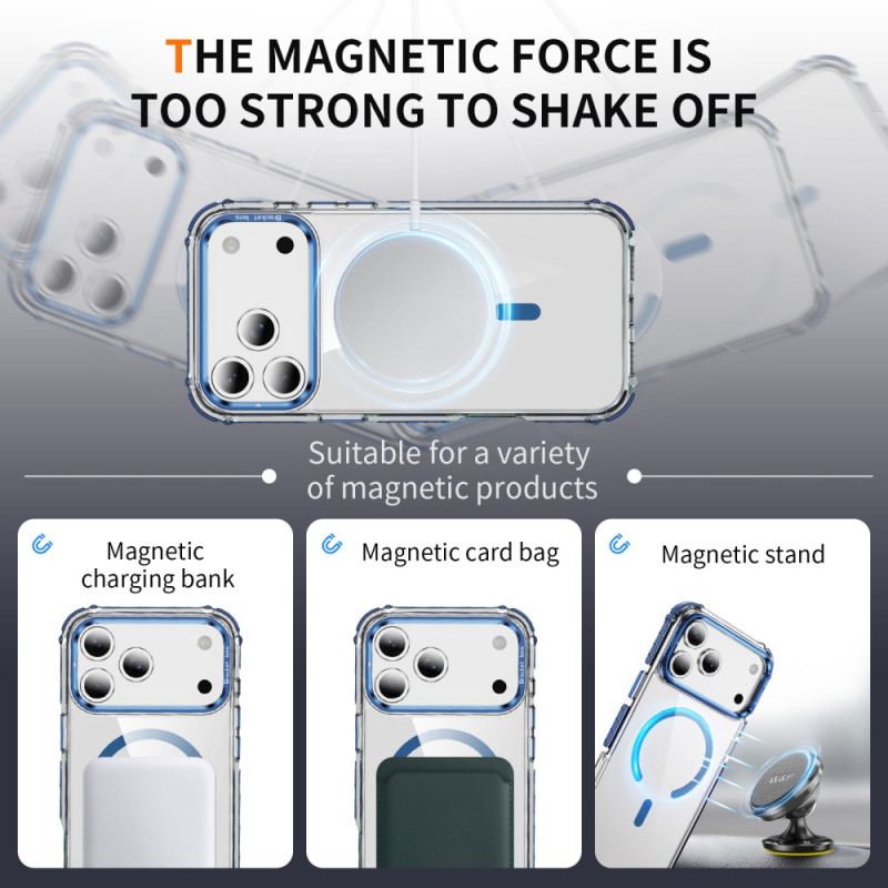 Skal iPhone 17 Pro Magsafe-kompatibel Med Inbyggt Stativ