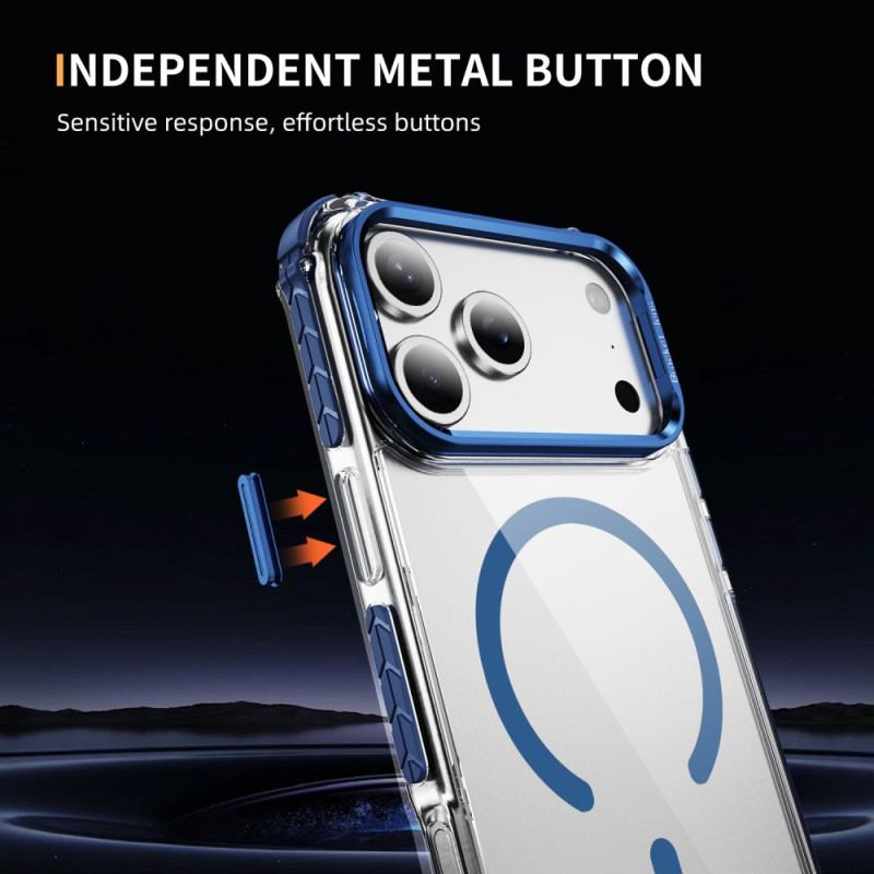 Skal iPhone 17 Pro Magsafe-kompatibel Med Inbyggt Stativ