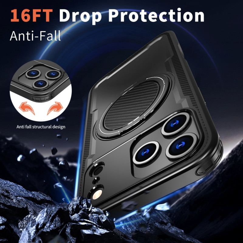 Skal iPhone 17 Pro Magsafe Rugged-kompatibel Med Ringfäste