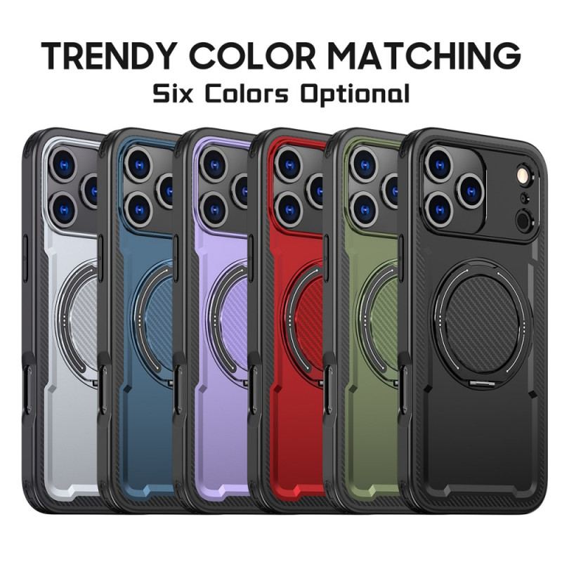 Skal iPhone 17 Pro Magsafe Rugged-kompatibel Med Ringfäste