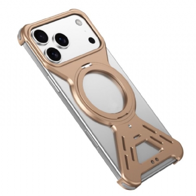 Skal iPhone 17 Pro Magsafe-stötfångare Med Roterande Stativ
