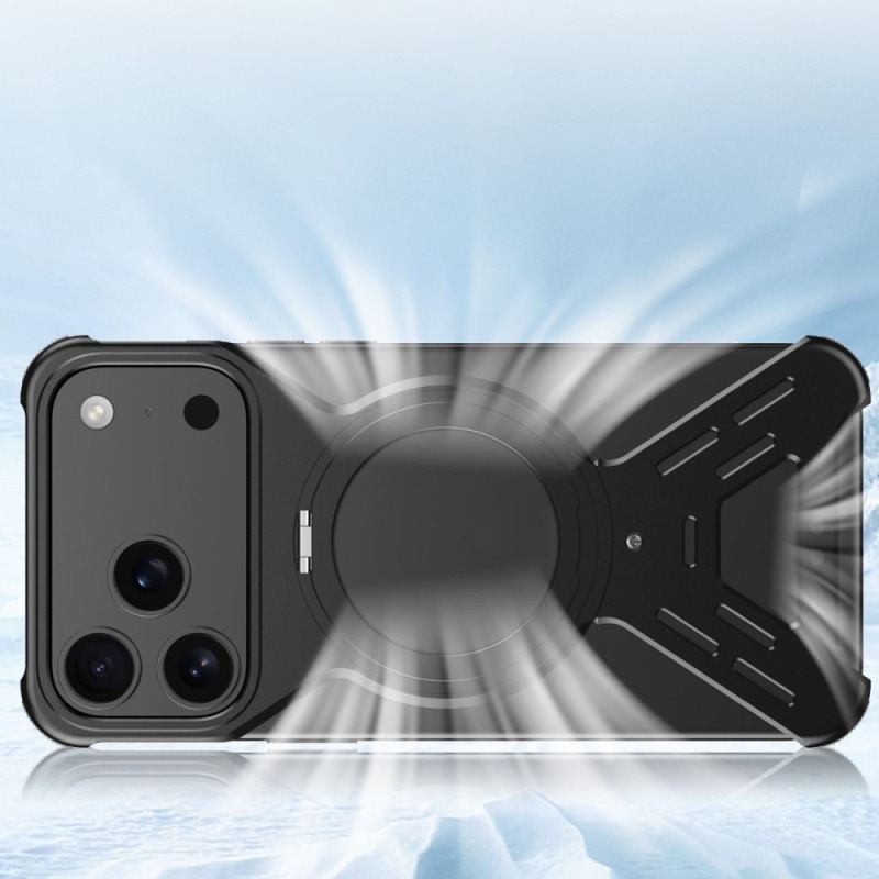 Skal iPhone 17 Pro Magsafe-stötfångare Med Roterande Stativ