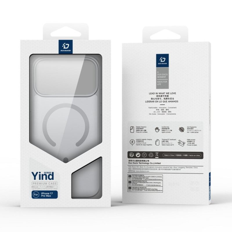 Skal iPhone 17 Pro Magsafe Yind-serien Dux Ducis