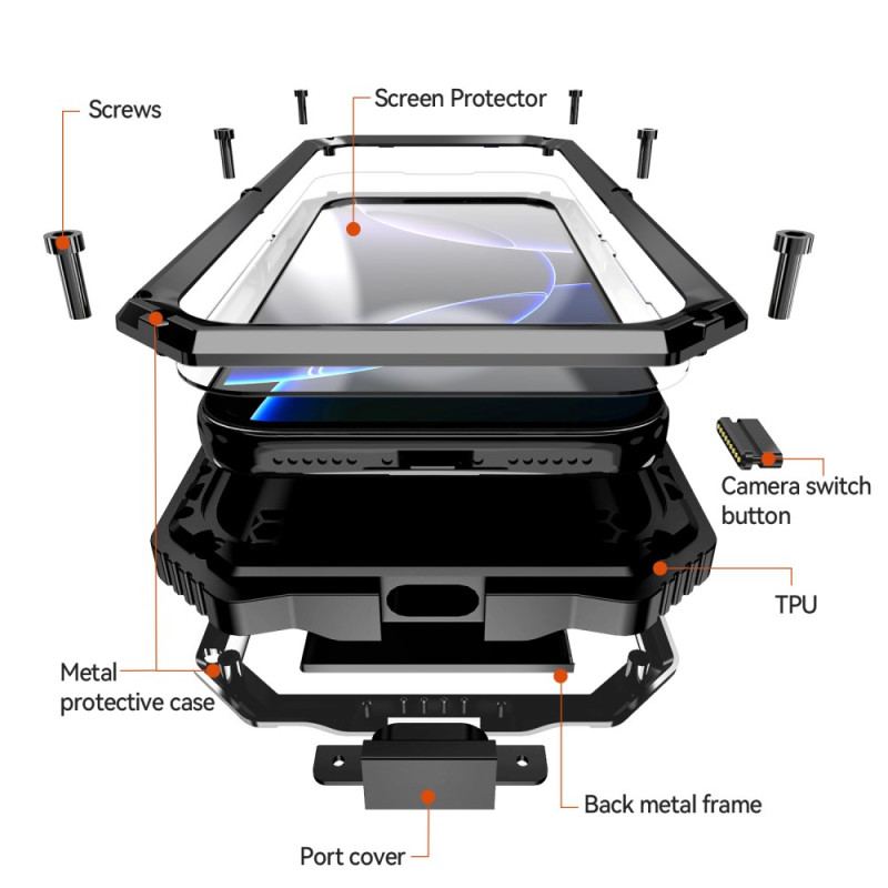 Skal iPhone 17 Pro R-just Armor