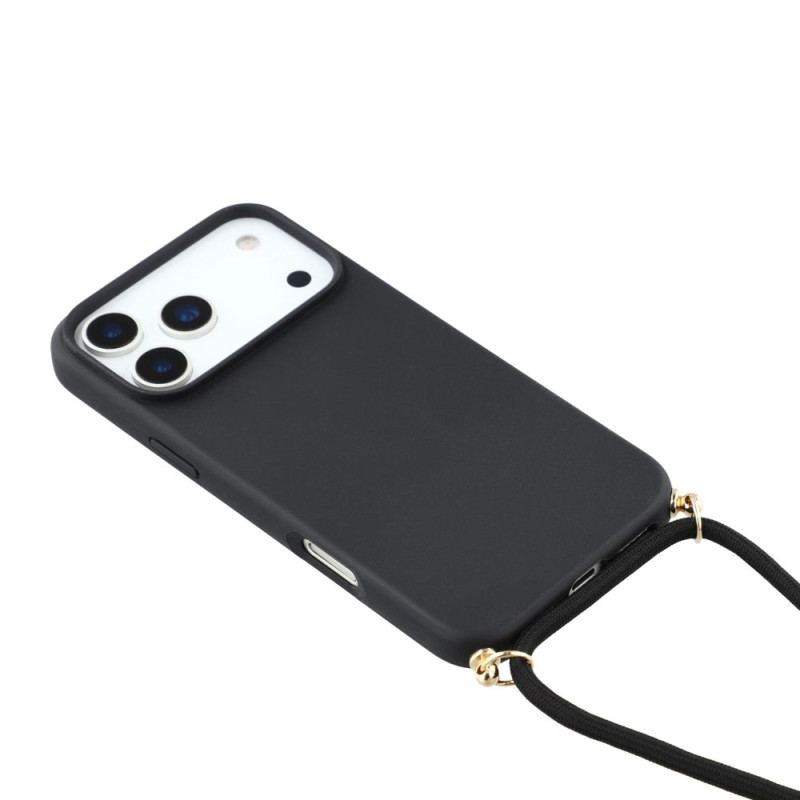 Skal iPhone 17 Pro Silikonsnodd