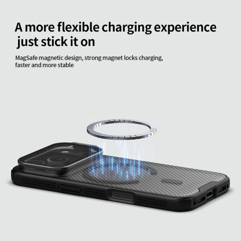 Skal iPhone 17 Pro Telefonfodral Camshield Prop Magnetisk Nillkin