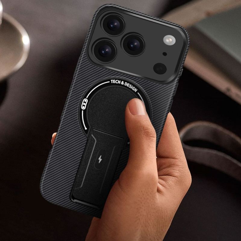 Skal iPhone 17 Pro Telefonfodral Robust Med Stativ