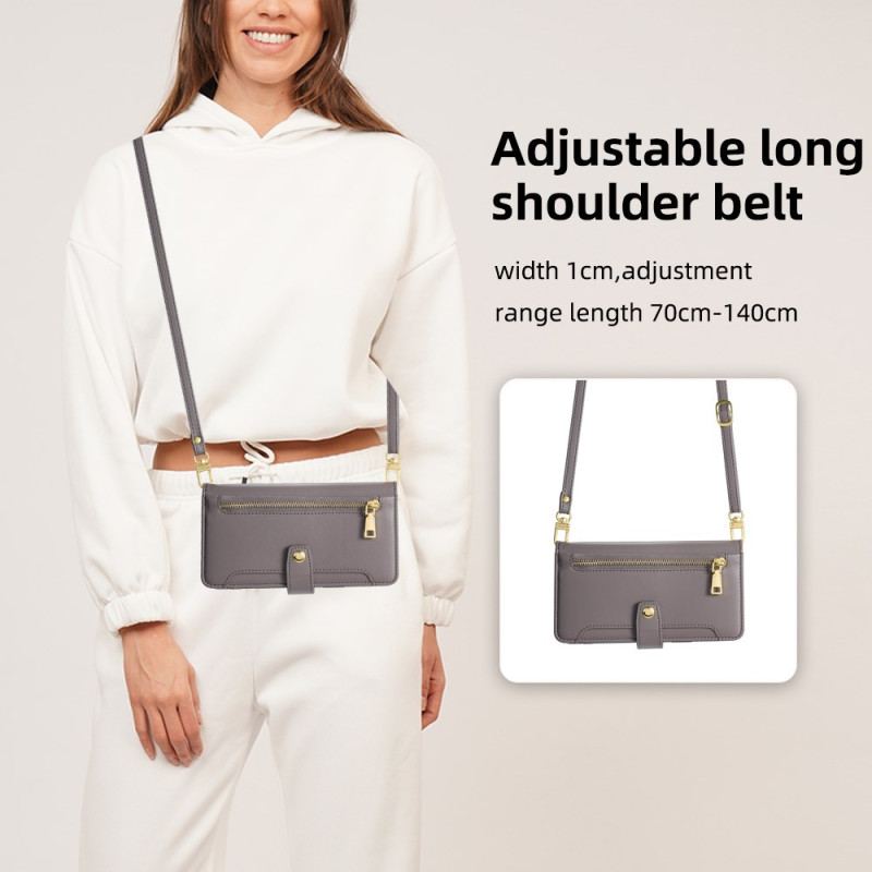 Fodral Xiaomi Redmi Note 14 Pro 4g Axel- Och Crossbody-plånbok