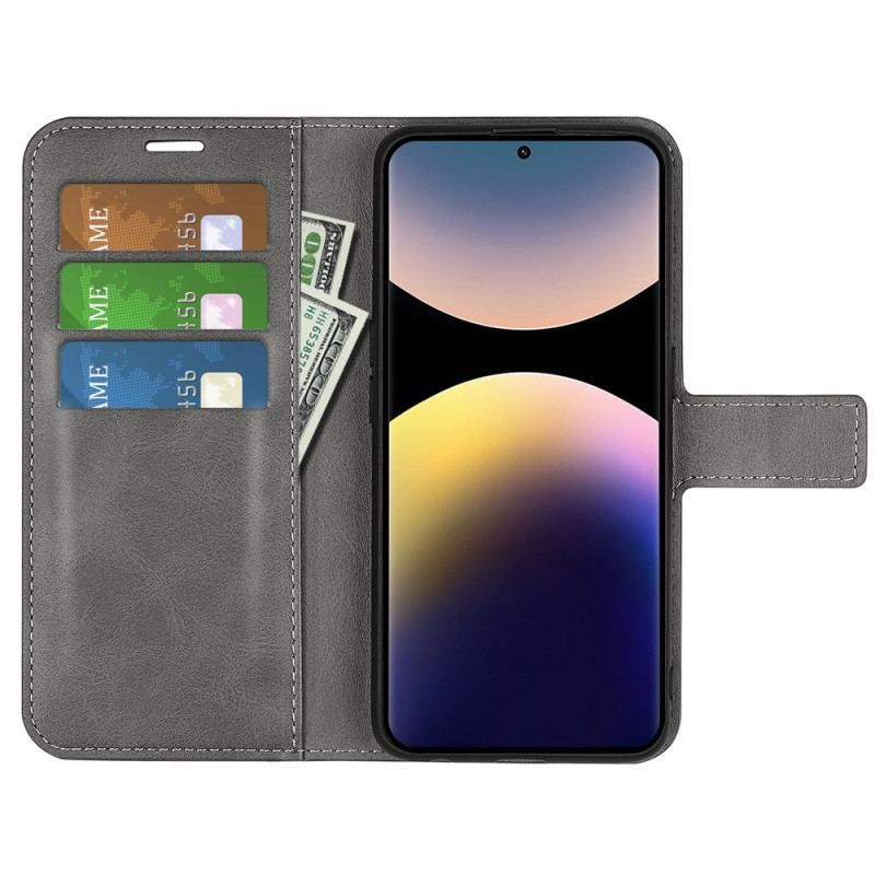 Fodral Xiaomi Redmi Note 14 Pro 4g Lädermodell