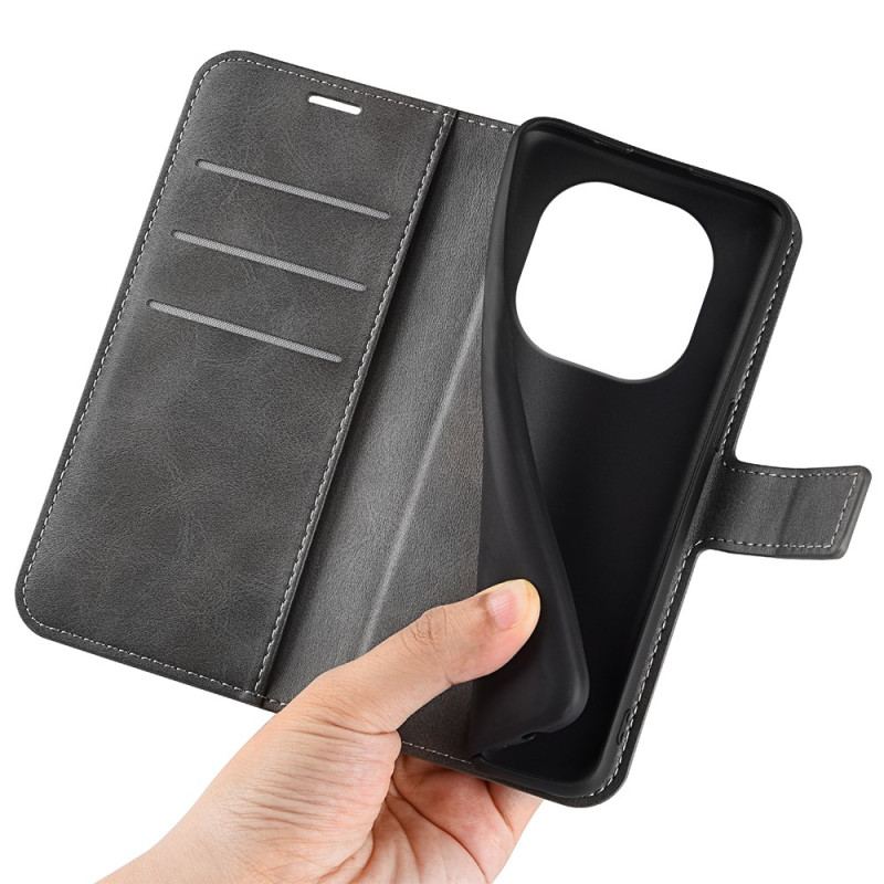 Fodral Xiaomi Redmi Note 14 Pro 4g Lädermodell