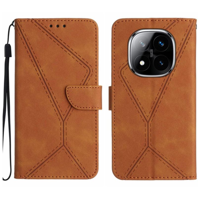 Fodral Xiaomi Redmi Note 14 Pro 4g Linjer Och Ränder