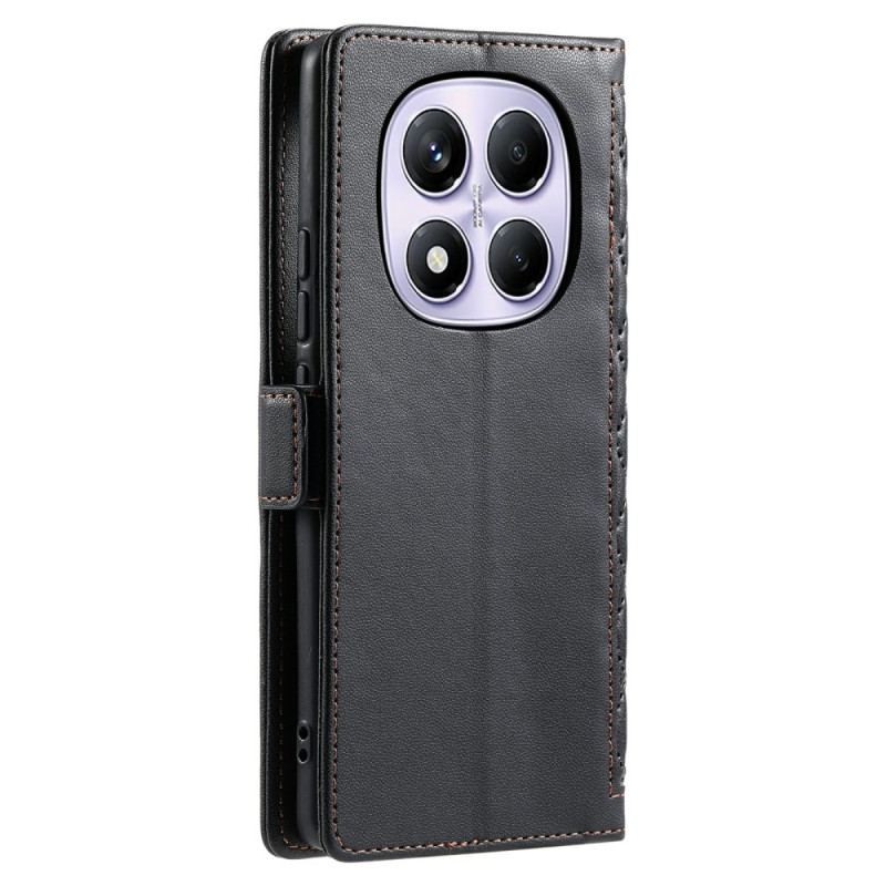 Fodral Xiaomi Redmi Note 14 Pro 4g Quiltad Med Rem