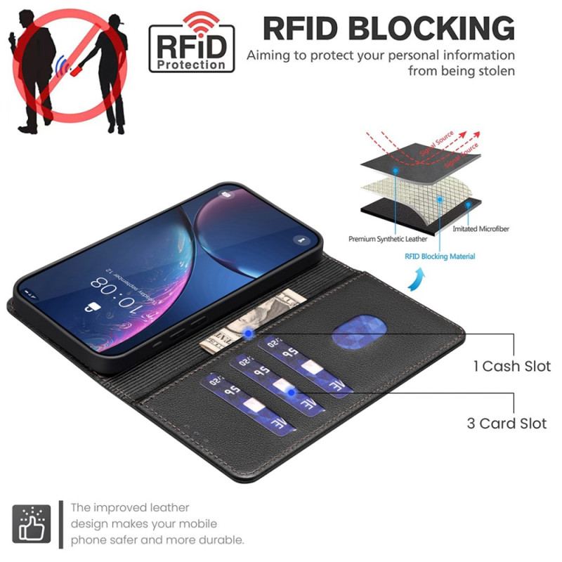 Fodral Xiaomi Redmi Note 14 Pro 4g Rfid-blockerande Binfen-färg