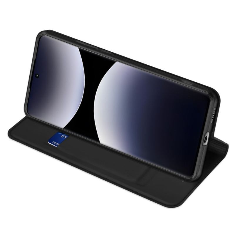 Folio-fodral För Xiaomi Redmi Note 14 Pro 4g Skin Pro Series Dux Ducis