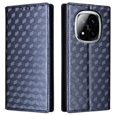 Folio-fodral Xiaomi Redmi Note 14 Pro 4g 3d-diamanter