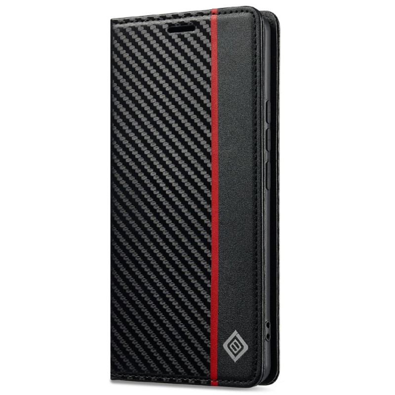 Folio-fodral Xiaomi Redmi Note 14 Pro 4g Kolfiberstruktur