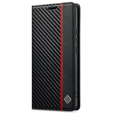 Folio-fodral Xiaomi Redmi Note 14 Pro 4g Kolfiberstruktur