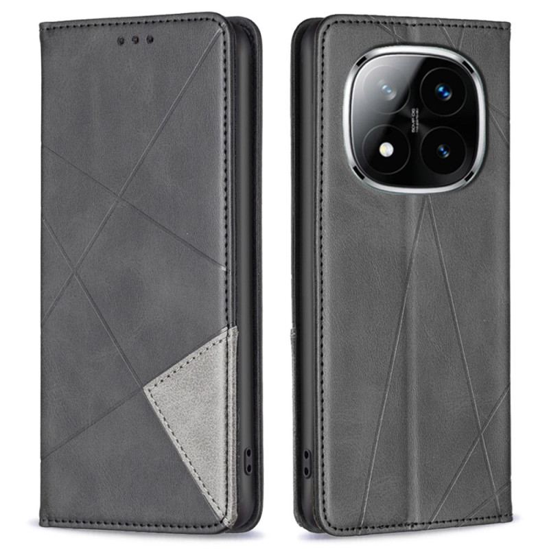 Folio-fodral Xiaomi Redmi Note 14 Pro 4g Telefonfodral Geometrisk