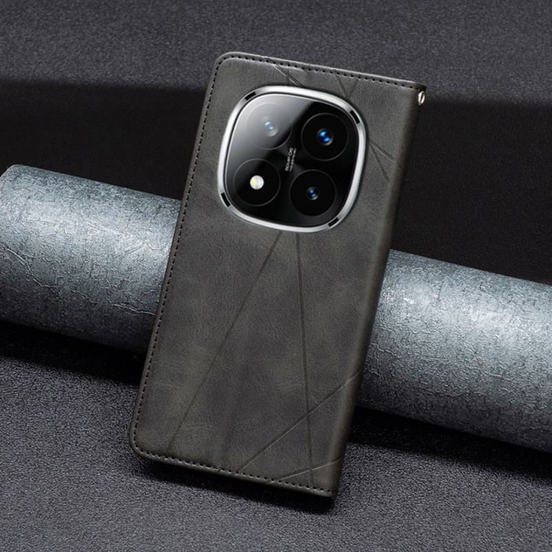 Folio-fodral Xiaomi Redmi Note 14 Pro 4g Telefonfodral Geometrisk