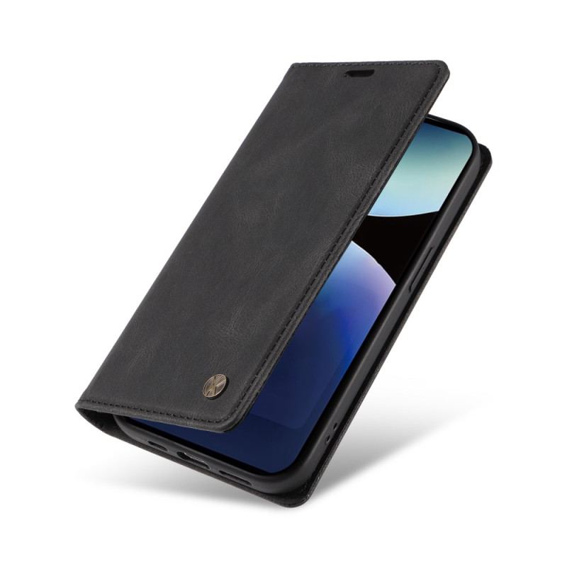 Folio-fodral Xiaomi Redmi Note 14 Pro 4g Telefonfodral Mockaeffekt Ykatu